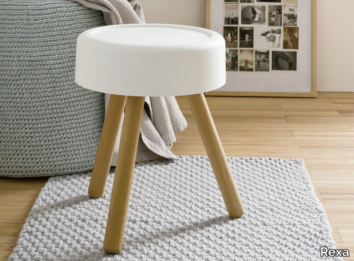 FONTE - Wooden bathroom stool _ Rexa