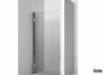 Niche Shower Enclosure - Hinged door - Niche Shower Enclosure with hinged door _ Rexa