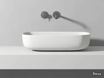 MOODE - Countertop Corian® washbasin _ Rexa