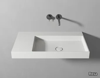 COMPACT LIVING - Corian® washbasin _ Rexa