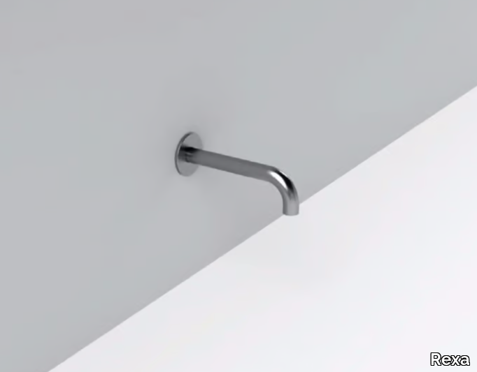 MAE - Wall-mounted stainless steel bathtub spout _ Rexa