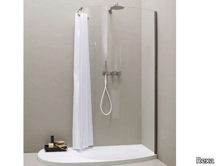 FONTE - Glass Walk in shower _ Rexa