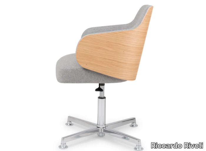 MIA 200W TECNO - Swivel with 4-spoke base chair _ Riccardo Rivoli