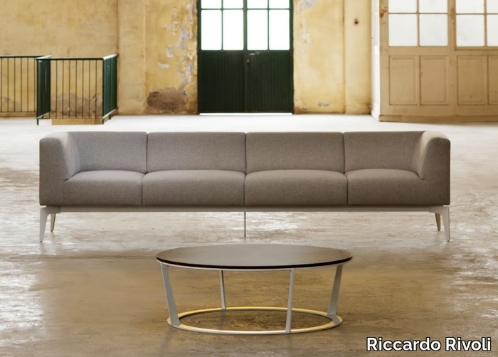 MODULA - 4 seater fabric sofa _ Riccardo Rivoli