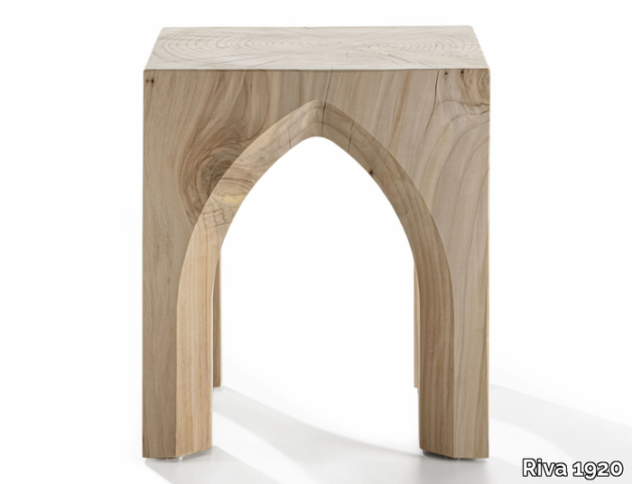 NOTREDAME - Cedarwood stool _ Riva 1920