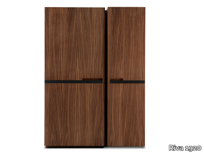 NUIT - Wardrobe in blockboard and solid wood _ Riva 1920