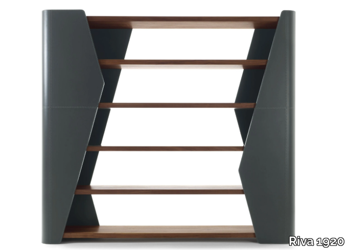 FINESSE - Open wooden bookcase _ Riva 1920