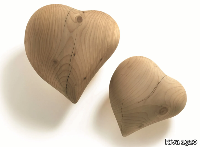 CUORE - Cedarwood decorative object _ Riva 1920