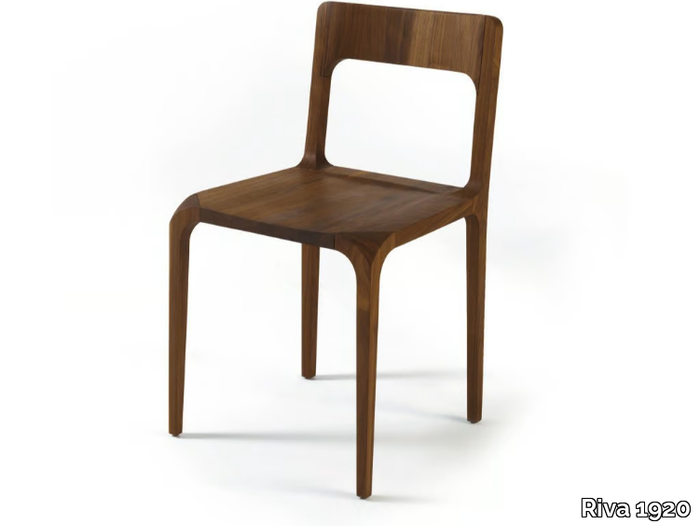 SLEEK - Solid wood chair _ Riva 1920