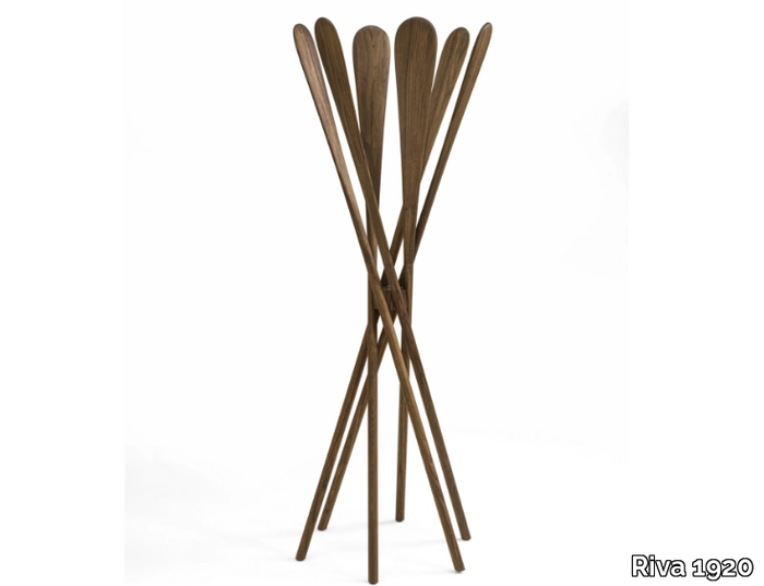 VENEZIANO - Solid wood coat stand _ Riva 1920