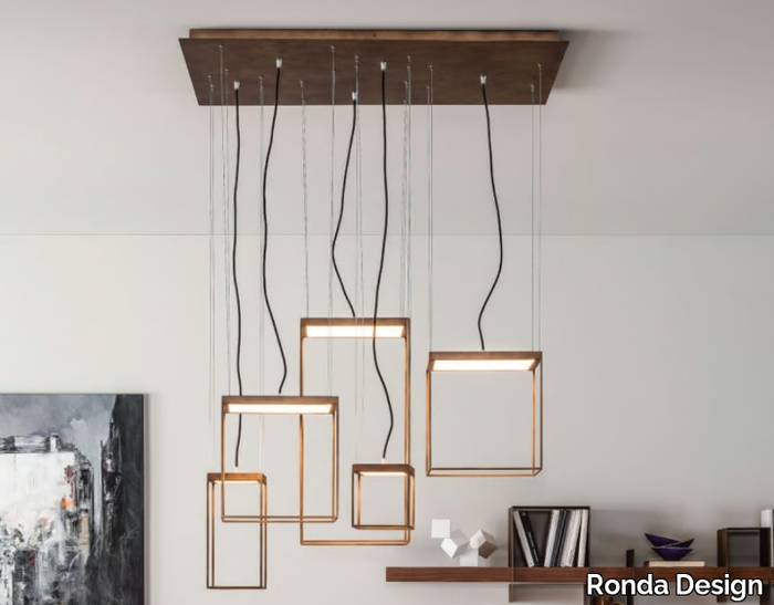 BRASSIE - LED metal pendant lamp _ Ronda Design