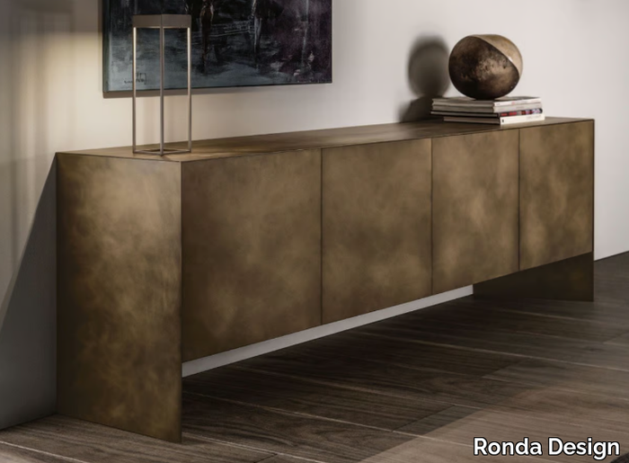 NEMESI - Ceramic sideboard with doors _ Ronda Design