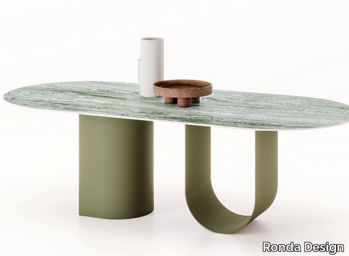 ROSHI - Metal table _ Ronda Design