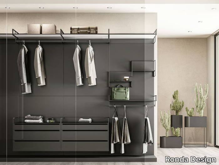 CADDY WARDROBE - Custom metal walk-in wardrobe _ Ronda Design