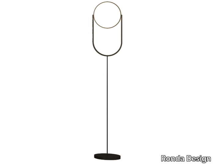 LIFT - LED adjustable metal floor lamp with dimmer _ Ronda Design