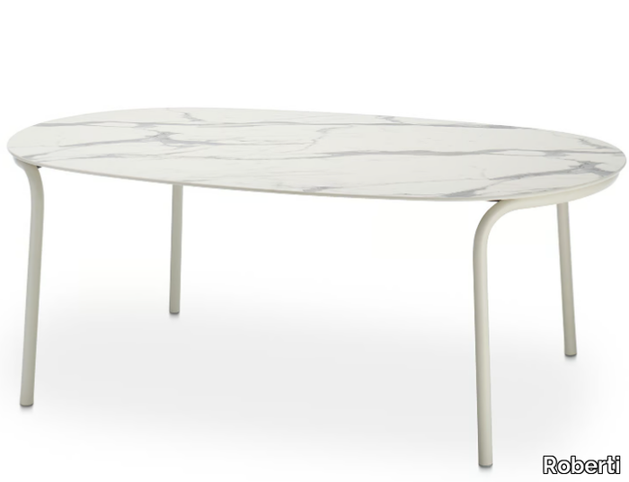 CHARME - Oval HPL table _ Roberti