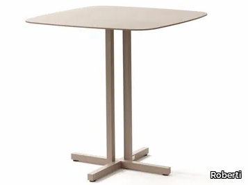 KEY WEST - Square aluminium garden table _ Roberti