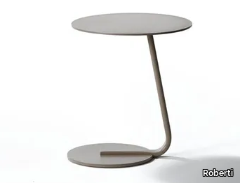 KEY WEST - Round aluminium garden side table _ Roberti