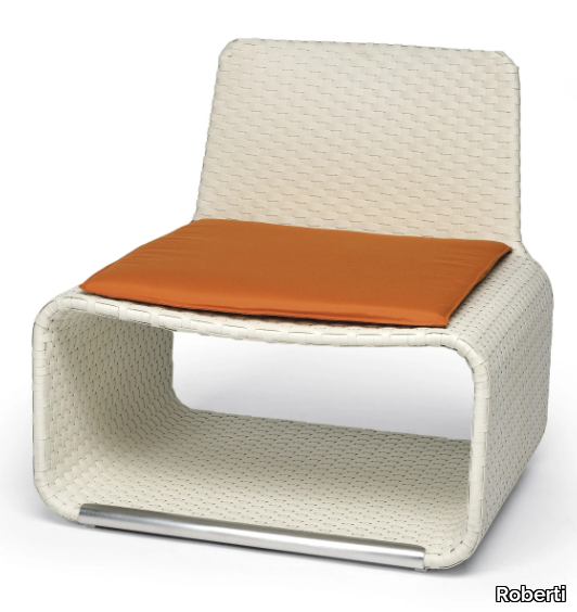 HAMPTONS - Garden aluminium easy chair _ Roberti