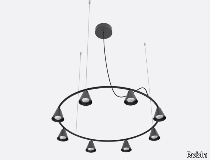 RIMINI CIRCULAR - LED chandelier _ Robin