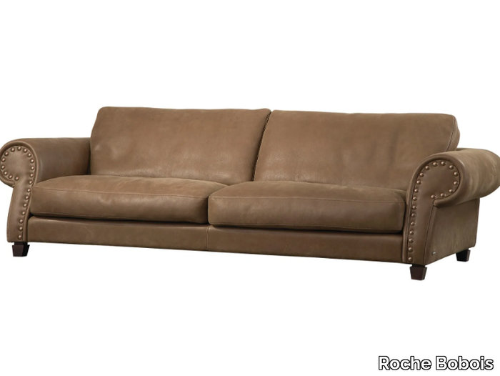 VARIATIONS - 3 seater leather sofa _ Roche Bobois