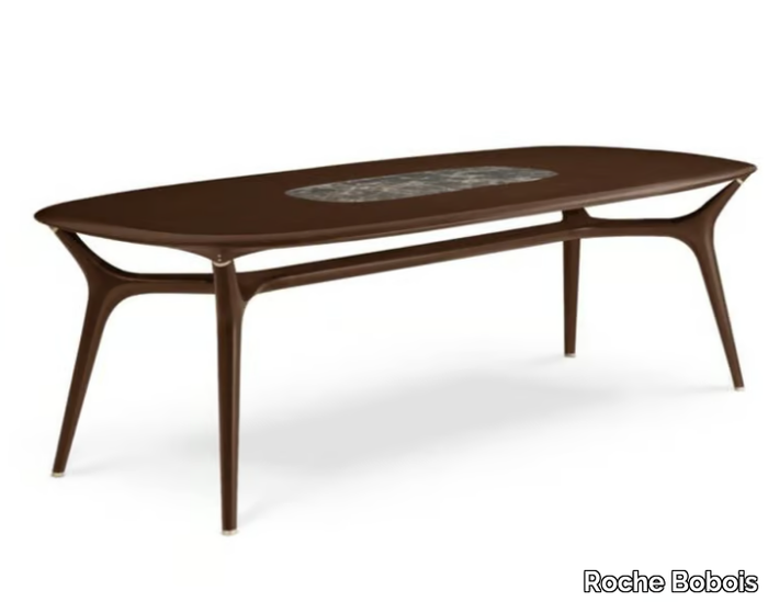 WINCH - Rectangular solid wood table _ Roche Bobois