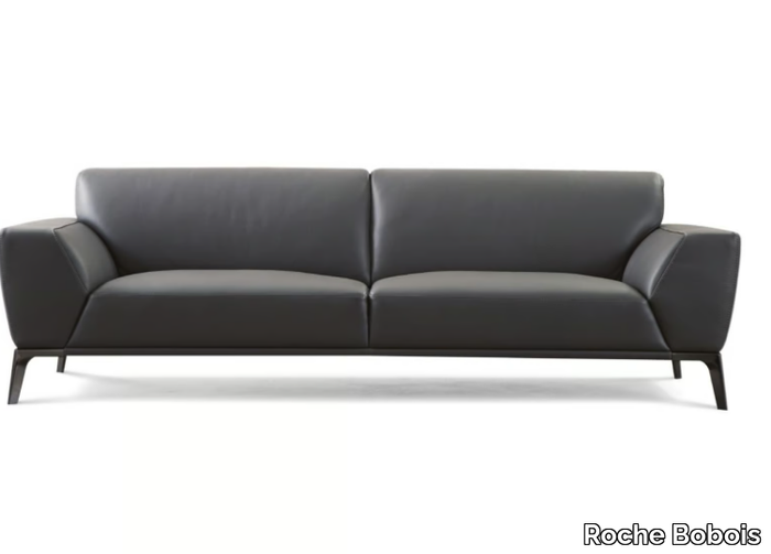 ACCORD - 3 seater leather sofa _ Roche Bobois