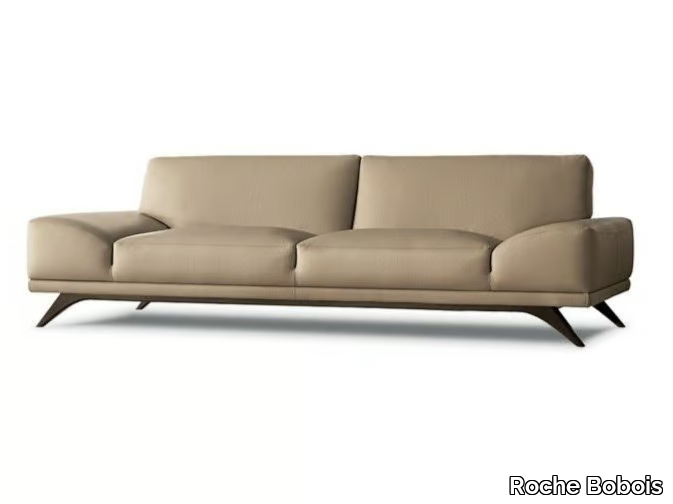 EVIDENCE - 3 seater leather sofa _ Roche Bobois