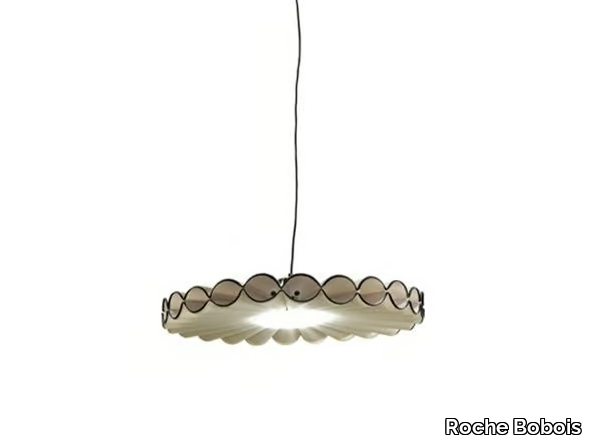 REINE - Fabric pendant lamp _ Roche Bobois