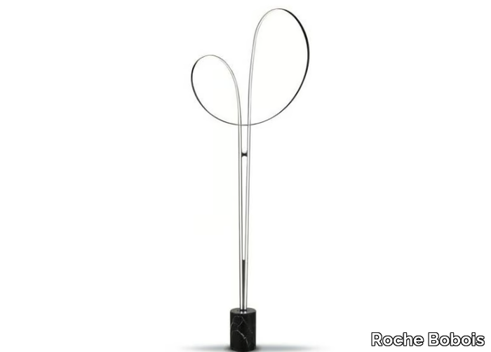 AUTOGRAPHE - LED metal floor lamp with dimmer _ Roche Bobois