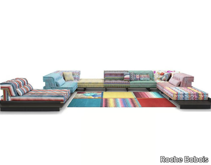 MAH JONG - MISSONI HOME - Sectional fabric sofa _ Roche Bobois