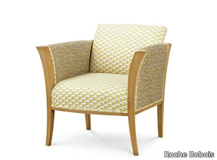 APOSTROPHE - Fabric easy chair with armrests _ Roche Bobois