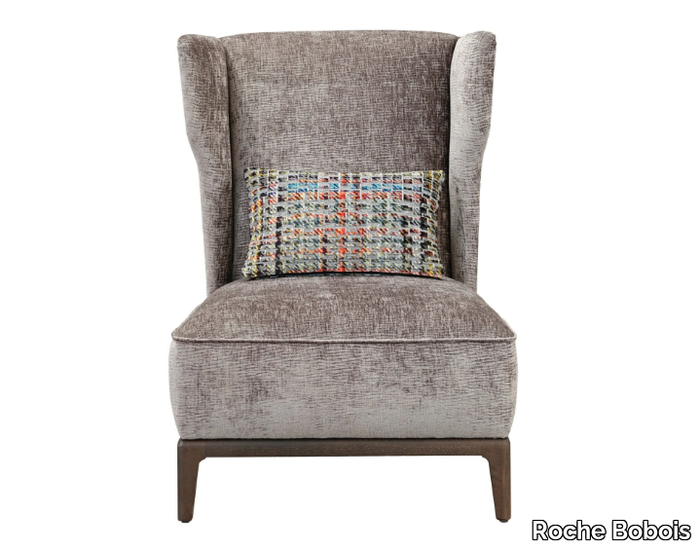 BELVEDERE - Fabric fireside chair _ Roche Bobois