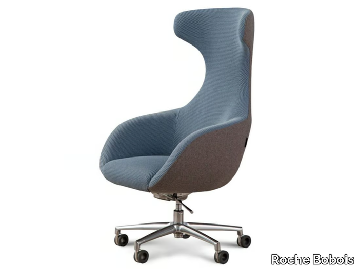 CEO - Height-adjustable swivel fabric executive chair _ Roche Bobois