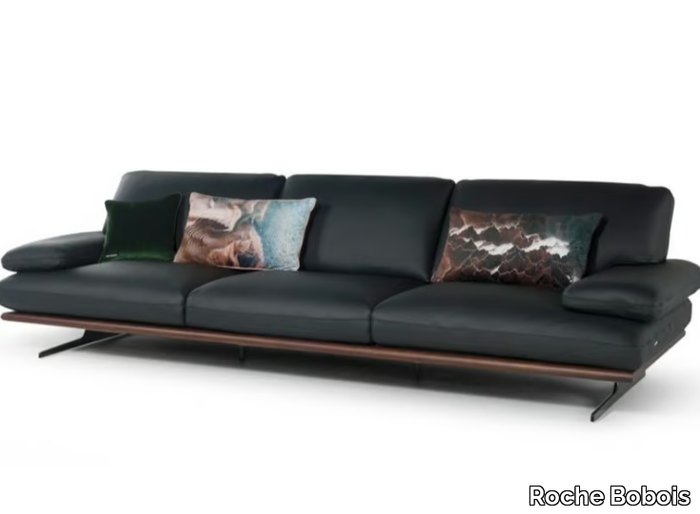 ENVERGURE - 3 seater leather sofa _ Roche Bobois
