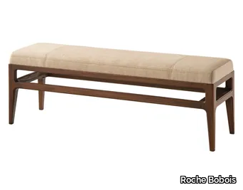 RÈPERTOIRE - Upholstered fabric bench _ Roche Bobois