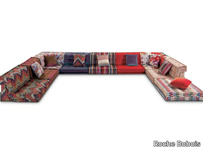 MAH JONG - MISSONI HOME - Corner sectional fabric sofa _ Roche Bobois