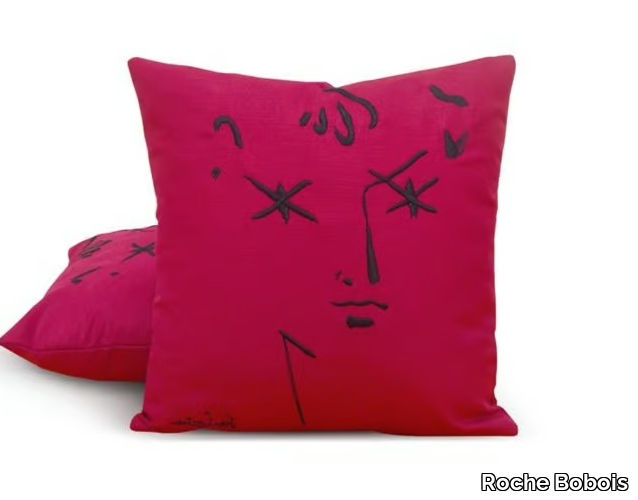 OEIL ETOILE - Square fabric cushion with removable cover _ Roche Bobois