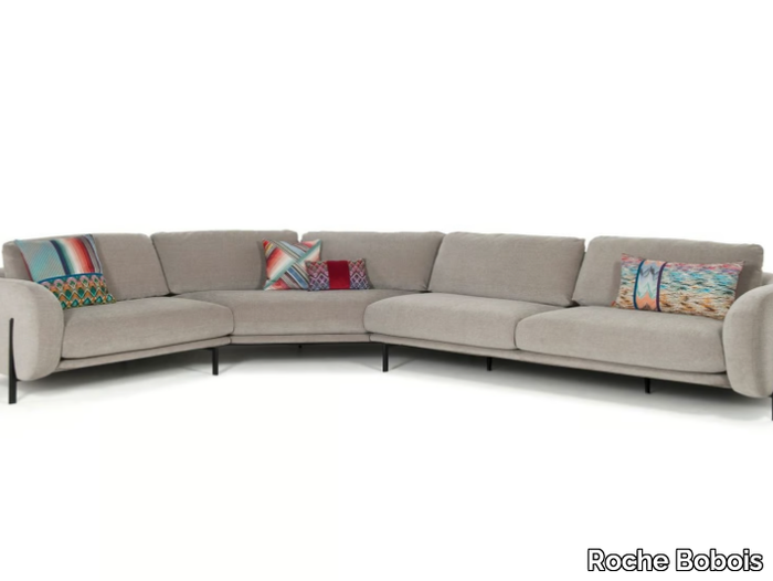 ORIGINEL - Corner 5 seater fabric sofa _ Roche Bobois