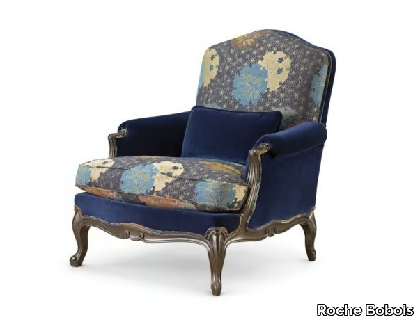 PONT-AVEN - Fabric armchair with armrests _ Roche Bobois