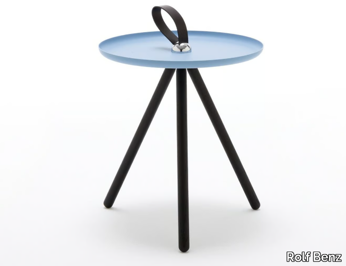 ROLF BENZ 973 - Round wooden side table _ Rolf Benz