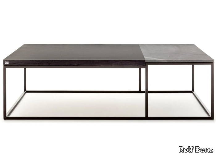 ROLF BENZ 985 - Rectangular low coffee table for living room _ Rolf Benz