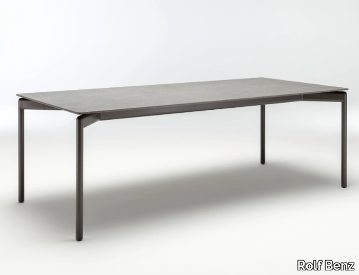 SUNO - Rectangular ceramic table _ Rolf Benz