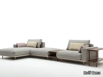 ROLF BENZ 530 VOLO - Sectional fabric sofa with chaise longue _ Rolf Benz