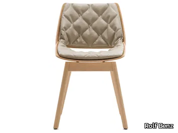 ROLF BENZ 650 - Chair with integrated cushion _ Rolf Benz