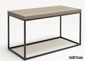ROLF BENZ 985 - Rectangular wooden high side table _ Rolf Benz