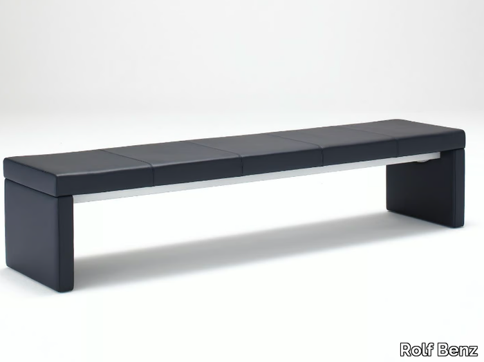 ROLF BENZ 620 - Modular leather bench _ Rolf Benz