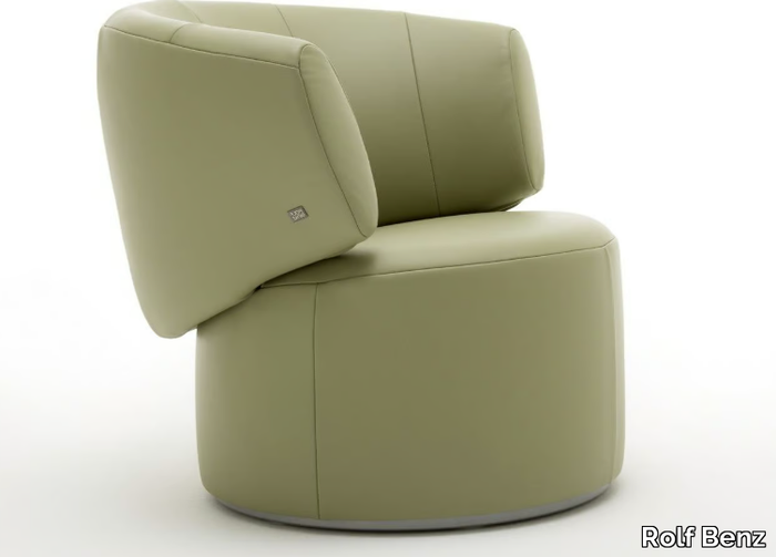 ROLF BENZ 684 - Leather easy chair _ Rolf Benz