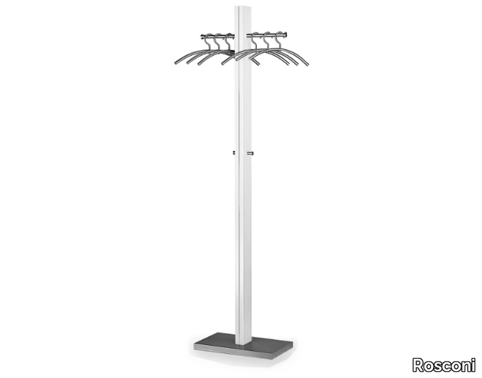 MISTER T - Stainless steel coat stand _ Rosconi