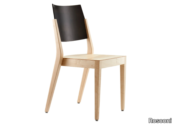 KOLLEKTION.58 - Stackable wooden chair _ Rosconi